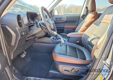 2024 Ford Bronco Sport Outer Banks z USA, uszkodzony, nr VIN 3FMCR9C67RRE58747